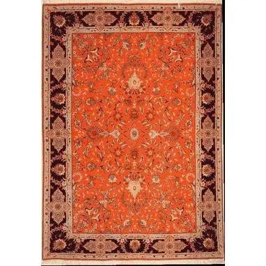 One Of The Kind Persian Tabriz Rug 7'0" x 4'11"